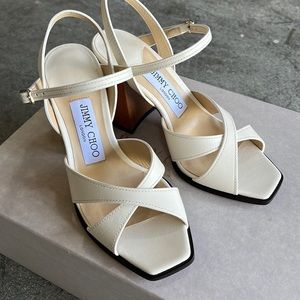 Jimmy Choo Joya 85 MM sandal Size 35/ 5